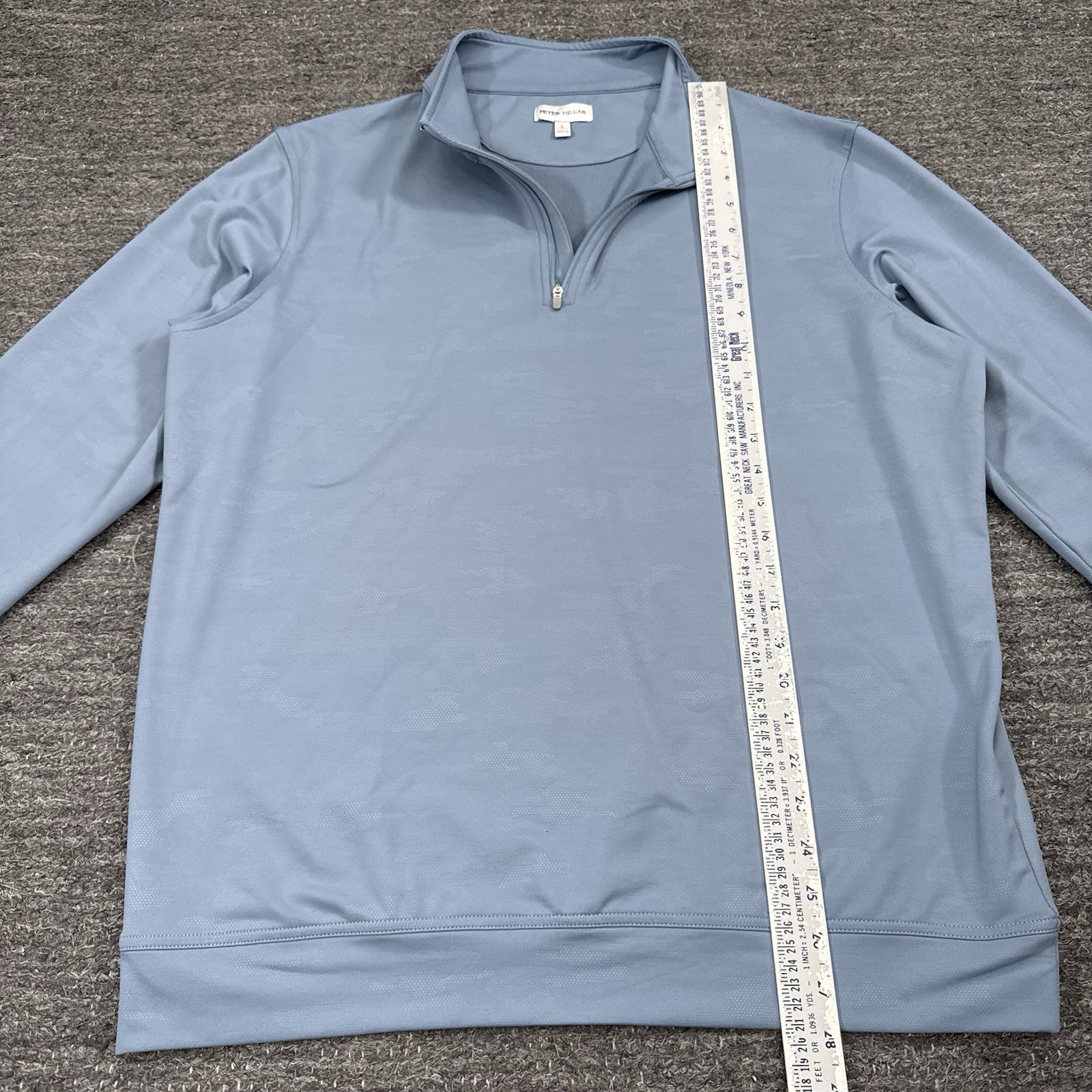 Peter Millar Pullover Large Blue Perth Performanc… - image 3