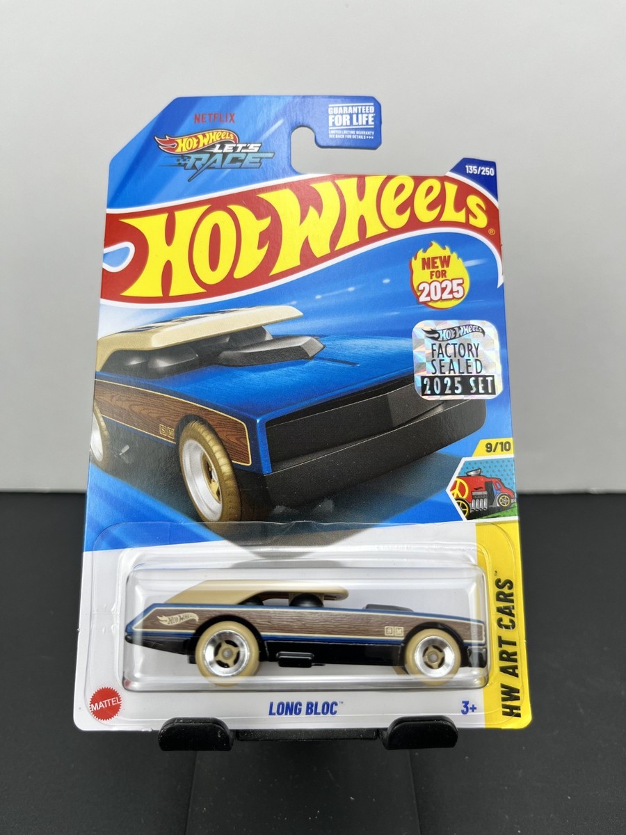 20box 未開封 LEGACY OF DESTRUCTION シュリンク付き Hot Wheels 2025 Mainline Factory Sealed Art Cars Long Bloc Blue