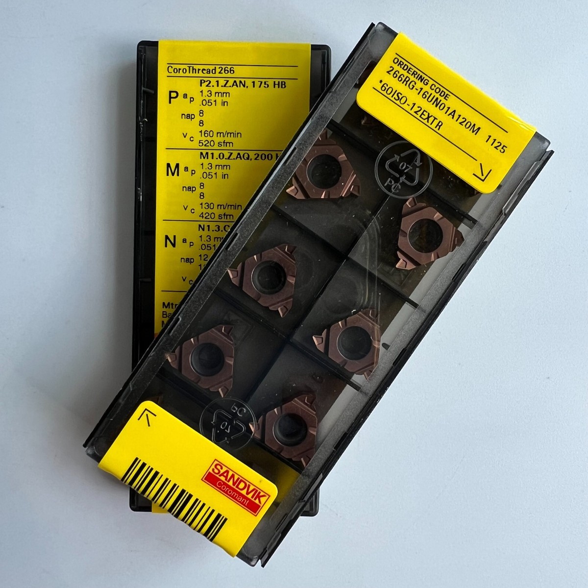 10Pcs/BOX Sandvik 266RG-16UN01A120M 1125 Free delivery | eBay