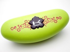Koali - Morel Eyeglasses Case - Green / Red 6.5" Very Good Clean Fast Ship