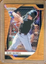 Slade Caldwell 2025 Panini Prizm #119 Orange Pulsar Prizm /399