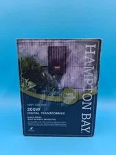 Hampton Bay Low-Voltage 200-Watt Landscape Transformer - New Open Box 