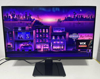 HP OMEN 27qs 2560 x 1440 QHD IPS LED 240hz Monitor - READ