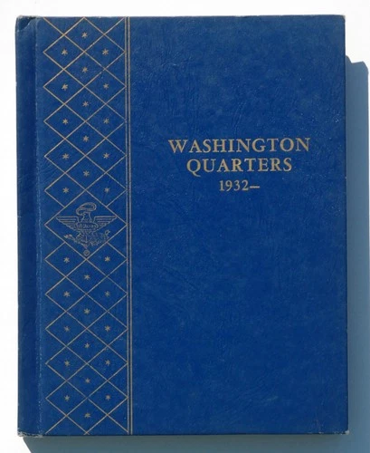 Complete Set of 83+1 Silver Washington Quarters in Whitman Album 1932-1964
