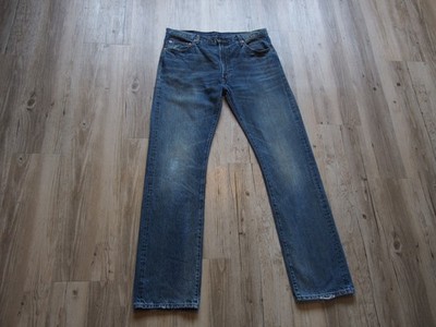 LEVIS LVC 1967 505 REGULAR JEANS W34 (W36) L32 VINTAGE CLOTHING BIG E SELVEDGE