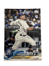 Excellant: 2018 topps Christian Villanueva San Diego Padres Trading Rookie Card. rookie card picture