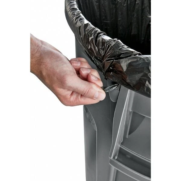 Lata de plástico de alta resistencia redonda Rubbermaid Commercial Fg262000yel Brute 20 galones, Foto 4 de 4