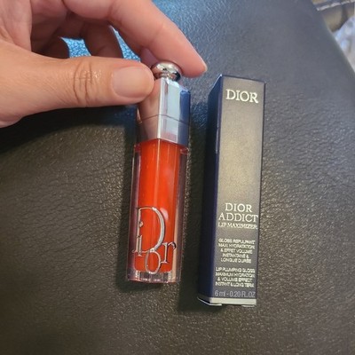Dior Addict Lip Maximizer Plumping Lip Gloss 015 Cherry, 6 ml/0.20 fl oz NIB