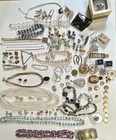 Vintage Costume Jewelry Lot! 50+ Sara Coventry, Trifari … Wearable & Craft *read