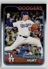 Kyle Hurt Rookie - 2024 Topps #583 Los Angeles Dodgers