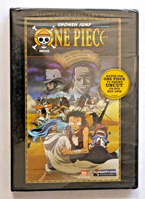 SHONEN JUMP  ONE PIECE MOVIE THE DESERT PRINCESS AND THE PIRATES  DVD New Sealed