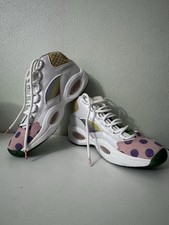 Reebok Question Mid Candy Land Allen Iverson Mens 11 White Green Pink