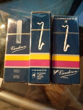 5 x Vandoren - Bass Clarinet - Bass Clarinet Reeds 4 Gauge - Original Box