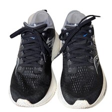 Saucony Ride 17 Women's Black Running Shoes PWRRUN Sneakers Size 9.5