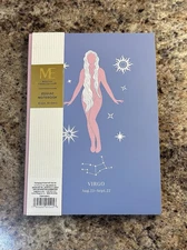 NEW Modern Expressions Horoscope BDay Zodiac Virgo Journal Notebook Celestial
