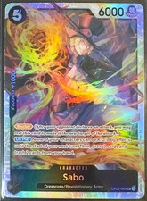 One Piece OP04-083 Sabo SR Blocker 6000 NM English