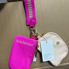 Lululemon Dual Pouch Wristlet Keychain Wallet...