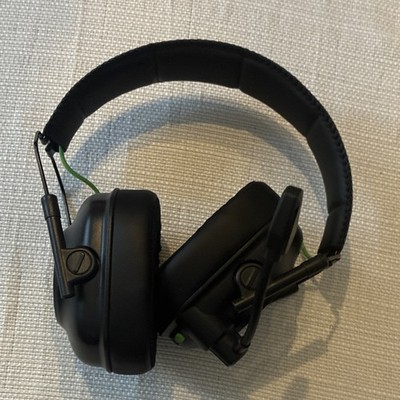 Krysenix Black Over-Ear Headband Computer Headset Boom Mic 3.5mm Jack