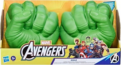 NEW Marvel Hulk Gamma Smash Fists Avengers Super Hero Soft Foam Role Play Toys