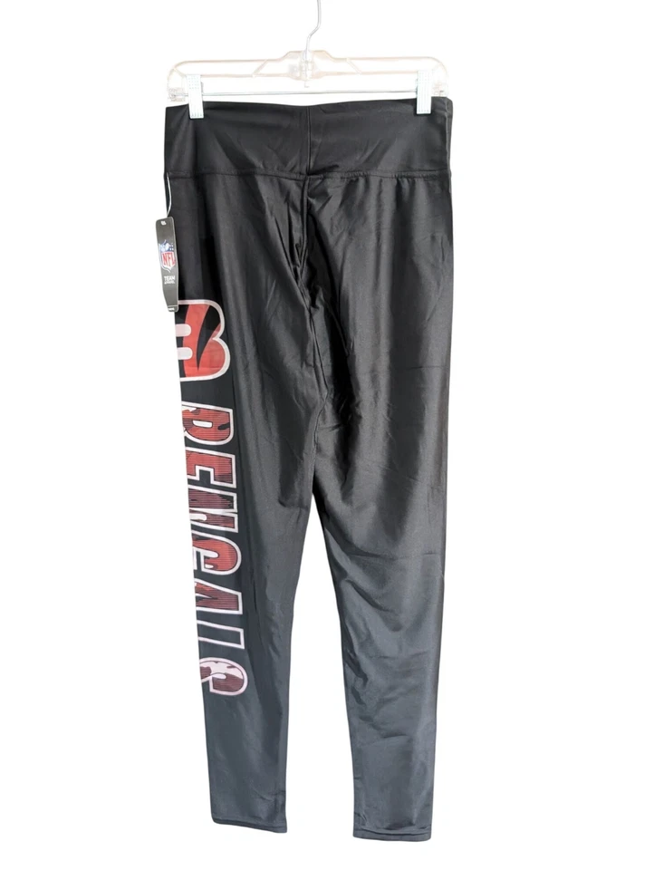 Zubaz NFL Ropa Mujer Grande Cincinnati Bengals Spellout Leggings Nuevos con Etiquetas Foto 2 de 2
