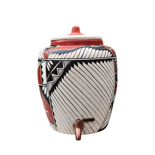Raawii Strom Jug Earthenware In Coral Blush Size Medium 9.25