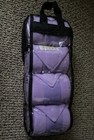 Lettia Embroidered Polo Wraps - 4 Pack Elephant Purple NEW in PACKAGE — photo 3