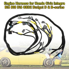 Engine Harness for Honda Civic Integra B16 B18 D16 OBD2 Budget D & B-series UK