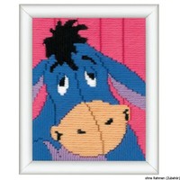 "Vervaco Spannstich Stickpackung \"Eeyore\", Stickbild Vorgezeichnet"