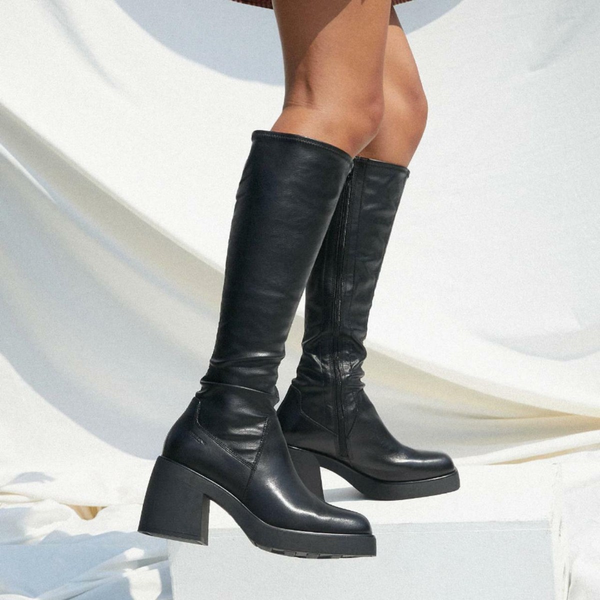 VAGABOND::ブーツ:37[RESALE] 37 Vagabond Black Leather Slip-on Pointed Ankle Boots | eBay