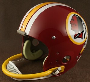 WASHINGTON REDSKINS 1978-1981 NFL Authentic THROWBACK Football Helmet ...