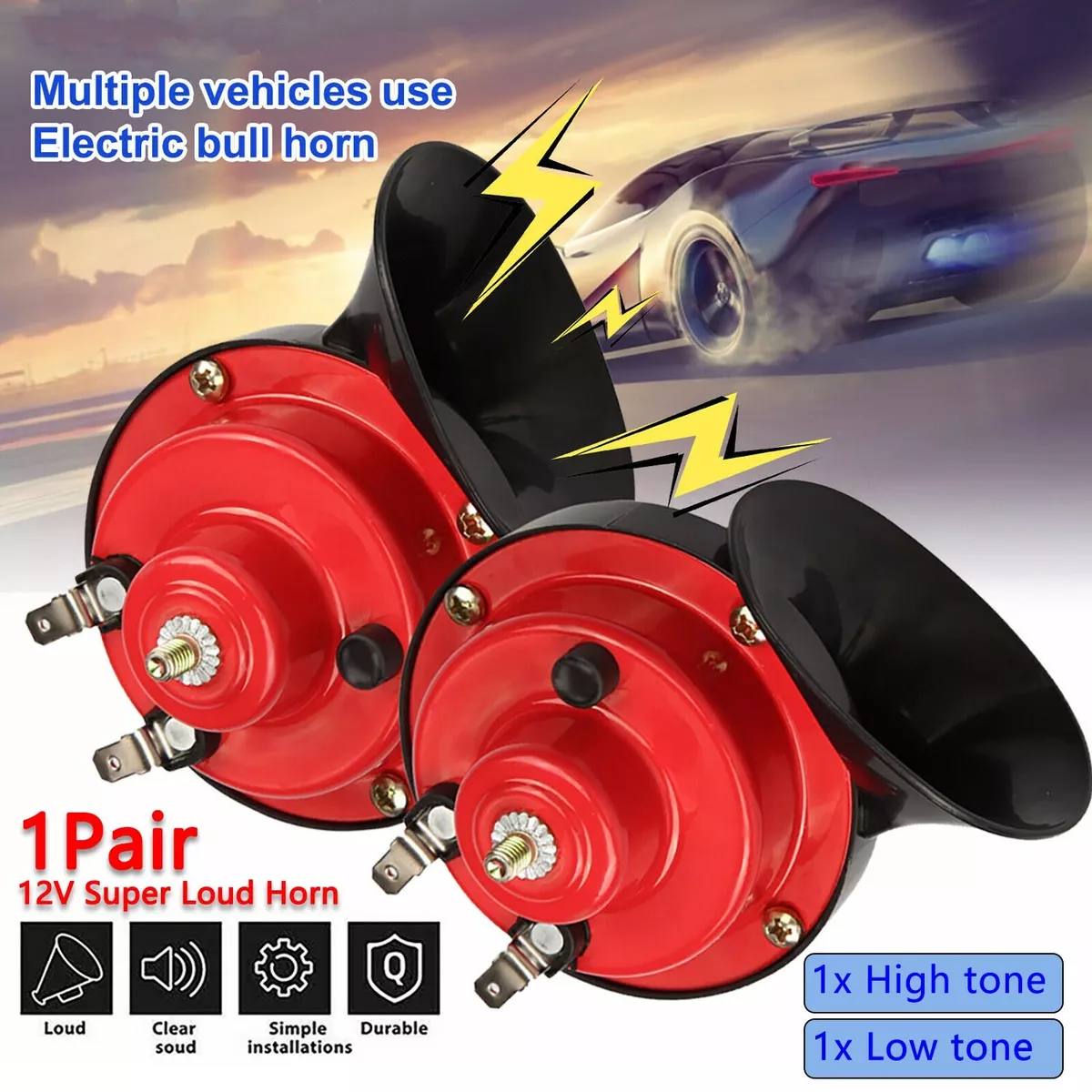 Low tone on sale car horn