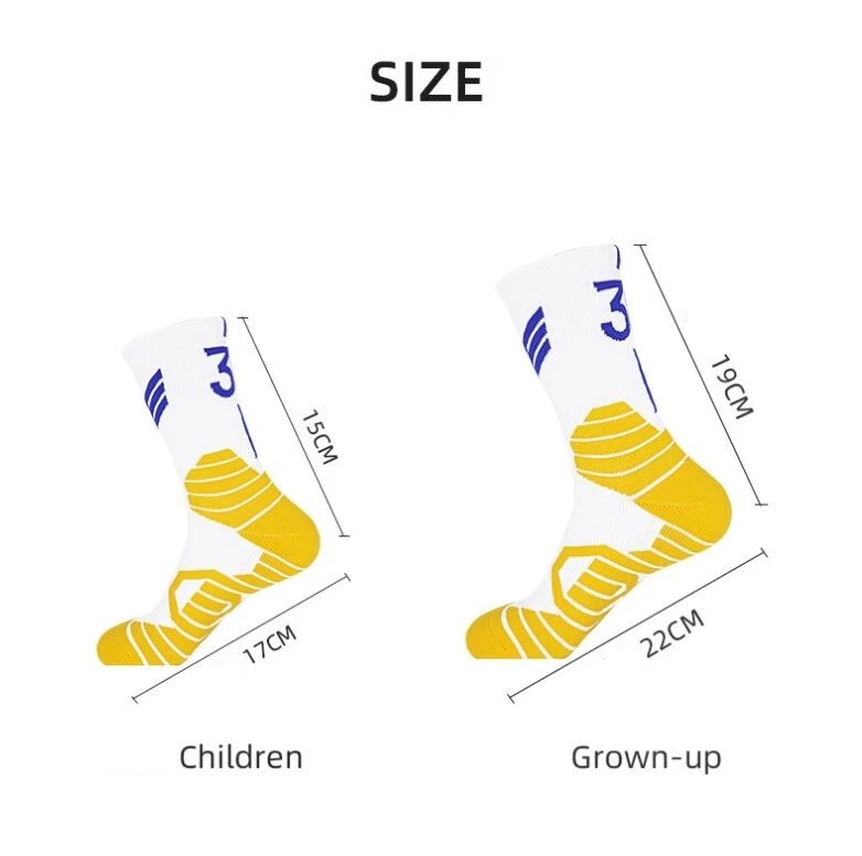 Mens Kids Basketball Socks Golden State Warriors Lakers Bulls Bucks Nets Clipper - image 2 of 2