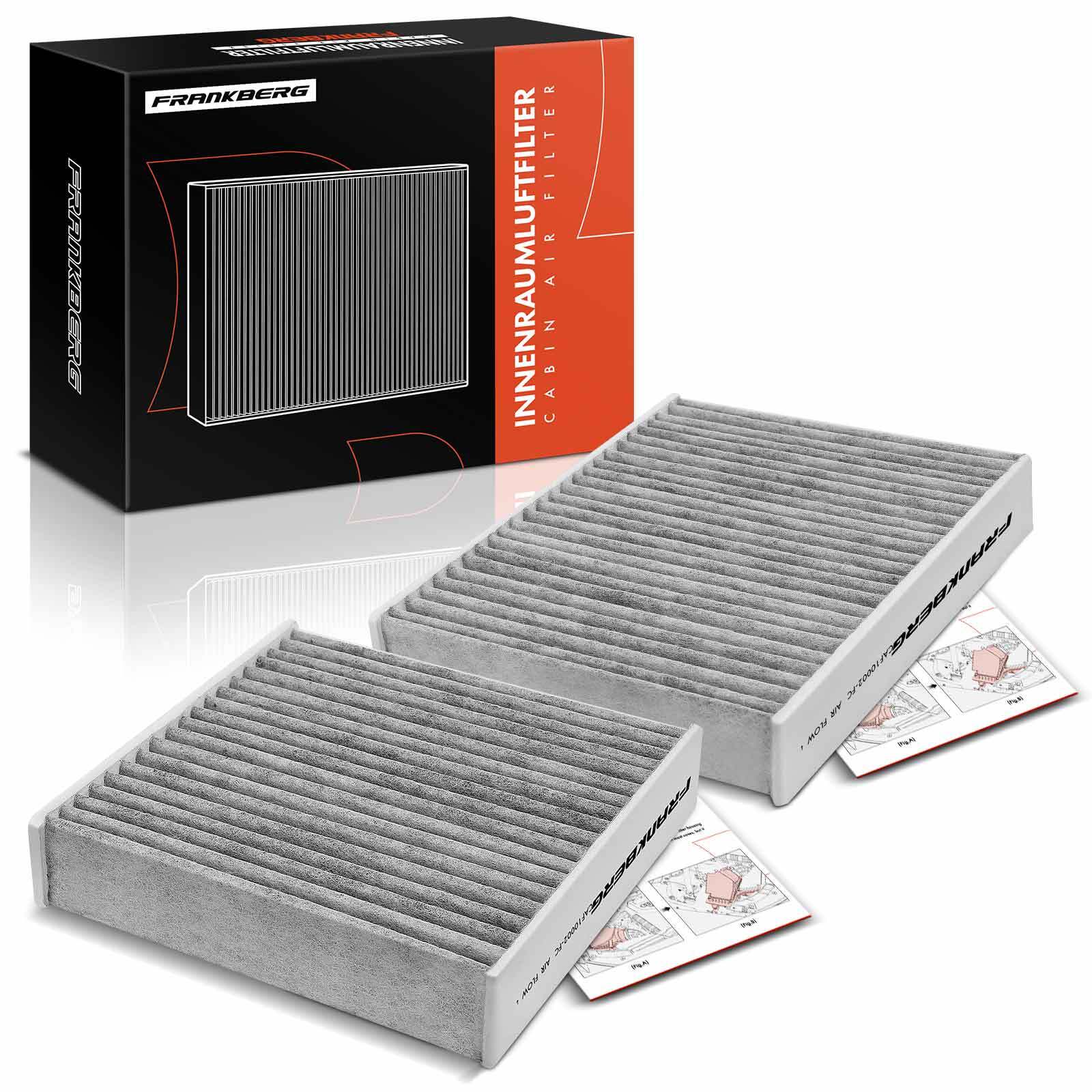 FRANKBERG Cabin Air Filter for Peugeot 207 WA WC WD 06-15 208 12-19 2008 13-20