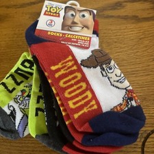 Disney Pixar Cars You Story socks size 6 - 8 3 Pair