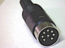 👉 DIN-Stecker / Diodenstecker 8pol (kreisrund, 270°) ZUET #133