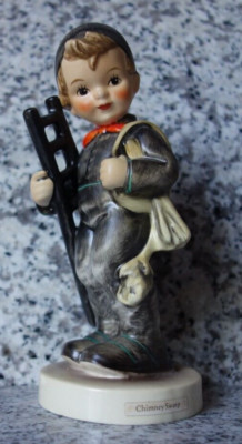 Hummel Figur Hum 12/1 ''Ich bringe Glück, Kaminfeger'' FM 3 * Große Ausgabe !