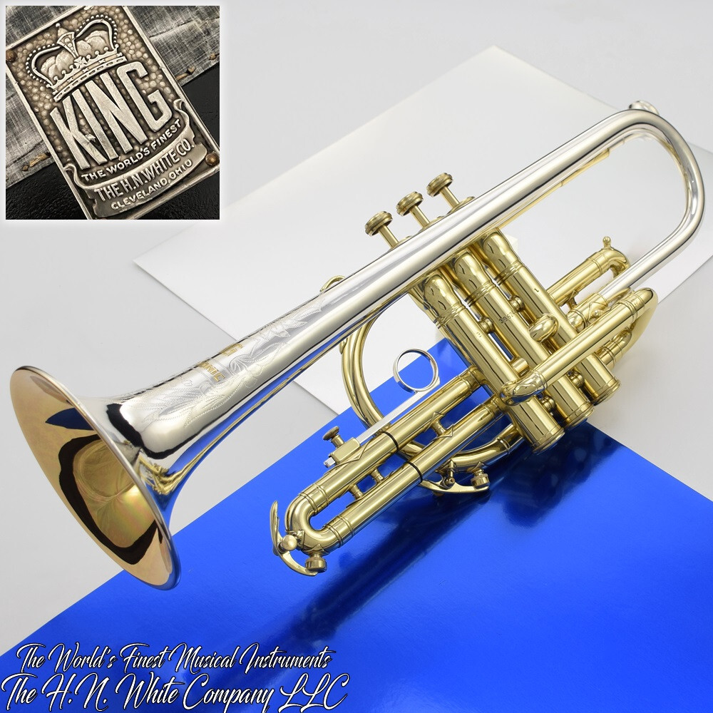 1964 Vintage King H. N. White Silversonic Master Model Cornet Wow