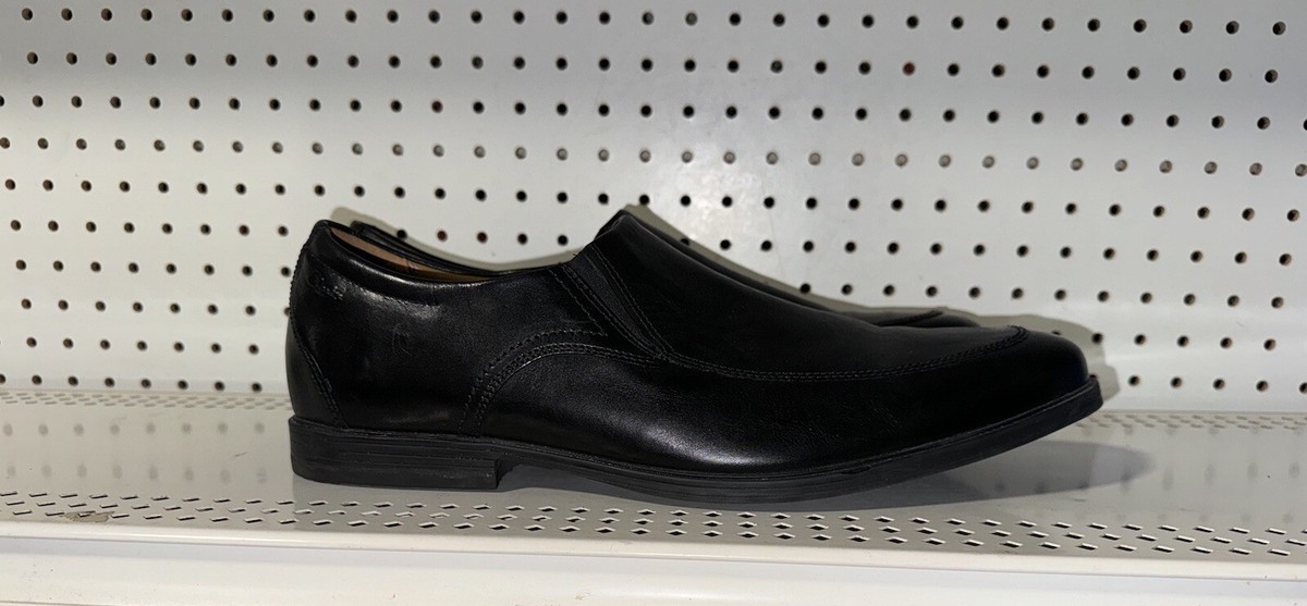 Clarks Whiddon Step Men’s Leather Loafers Black Sz 11 Slip On Comfort Collection Clarks Whiddon Step SKU: 9403621 - YouTube main image 3
