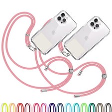 2X Cell Phone Lanyard Pink - Comfortable Universal Smartphone Lanyard - Easy ...