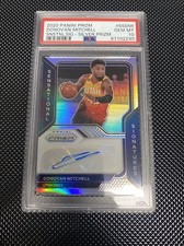 DONOVAN MITCHELL 2020-21 Panini Prizm Sensational Signatures SILVER AUTO PSA 10