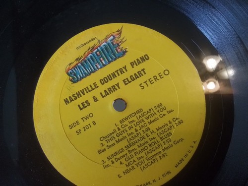 Les and Larry Elgart “Nashville-Country Piano” Vinyl Album G - Picture 4 of 9