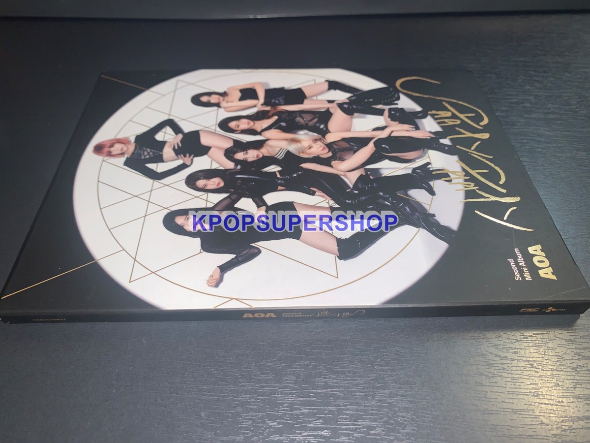 AOA 2nd Mini Album Like A Cat CD Great Jimin Photocard RARE OOP