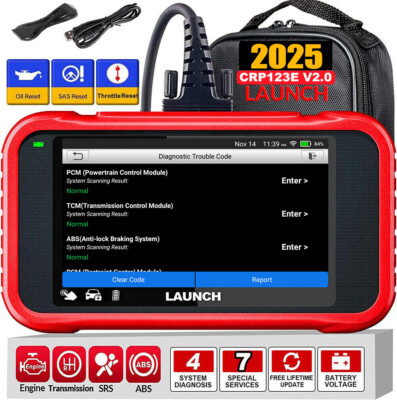 2025 Launch CRP123E Profi KFZ OBD2 Diagnosegerät Auto OBD2 Scanner TPMS EPB SAS