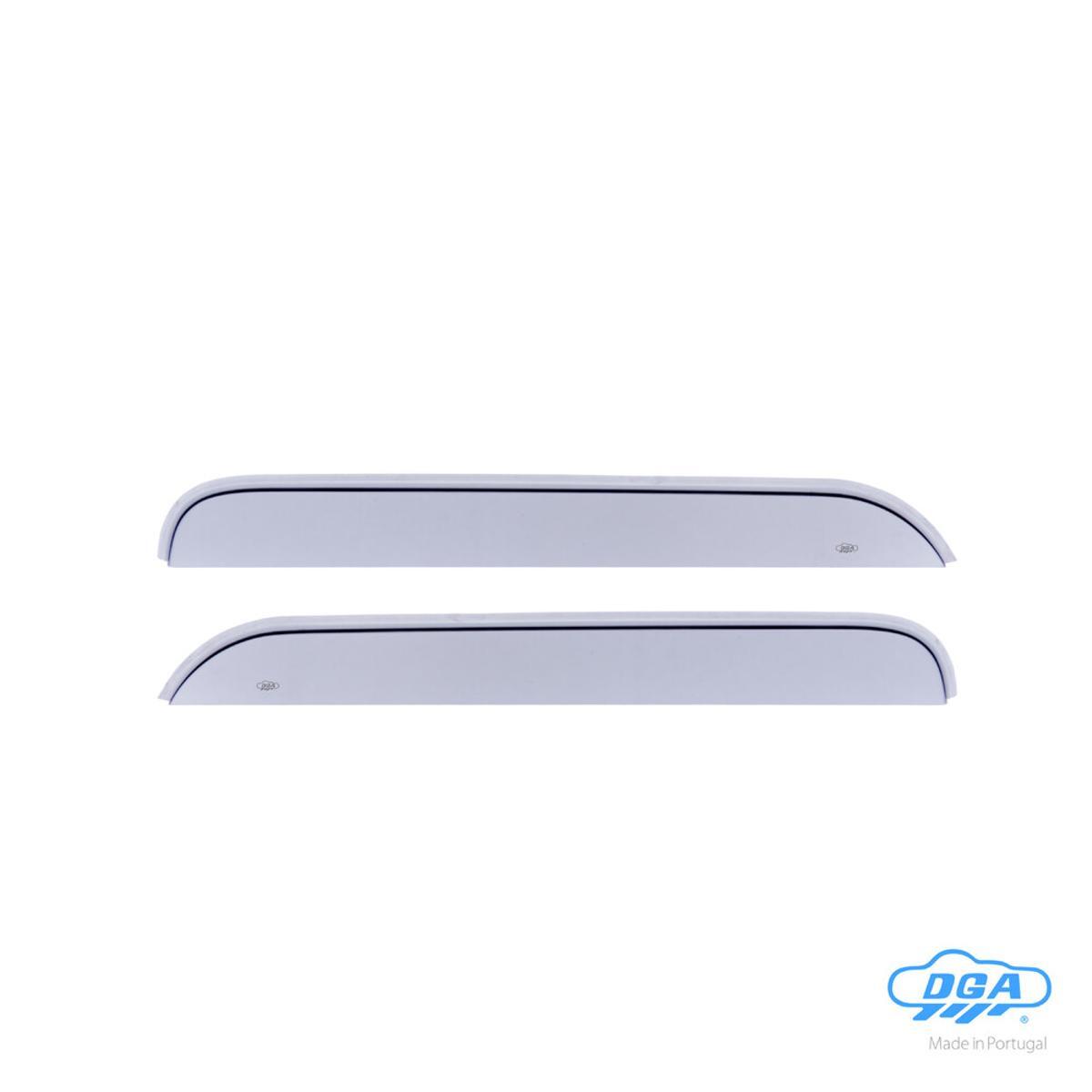Deflettori posteriori ad incastro DGA per Dacia Duster 02/18>05/24