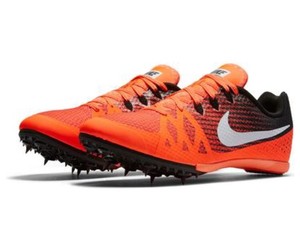 orange nike spikes