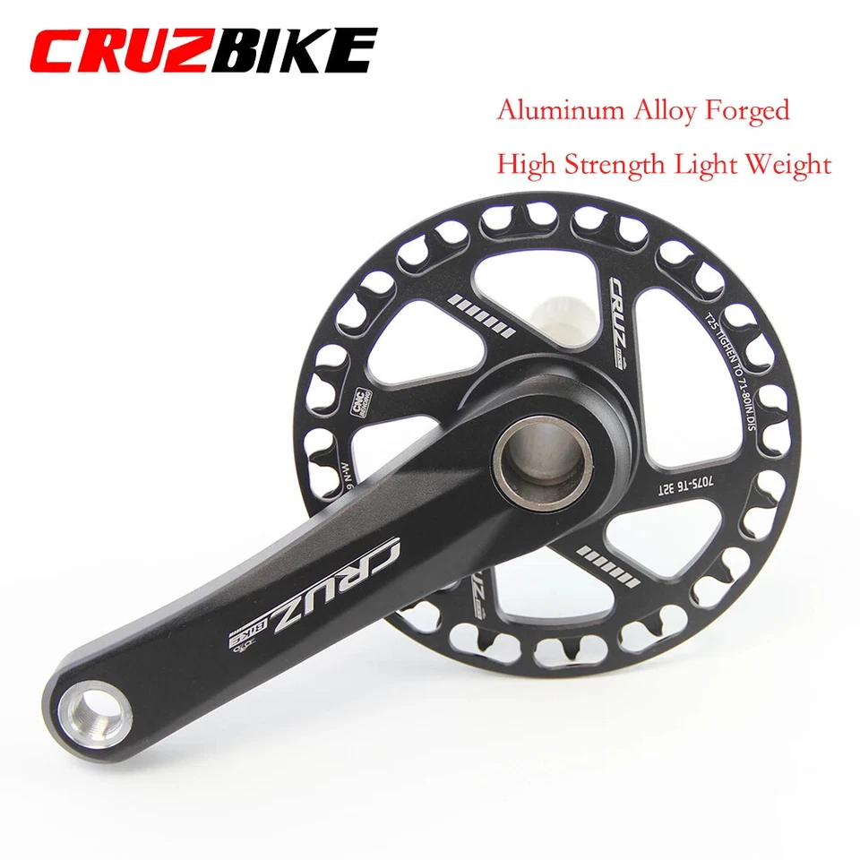 Kid's MTB Bicycle Crankset 89/98/110/127/140/150mm Crank 25T-40T with Chainwheel - Image 4 of 4