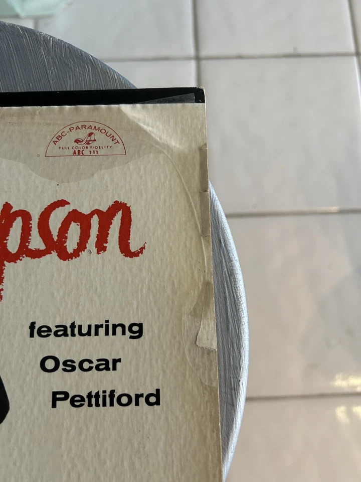 Lucky Thompson Featuring Oscar Pettiford  Vol. 1 ABC LP EXCELLENT  Deep Groove - Image 3 of 4