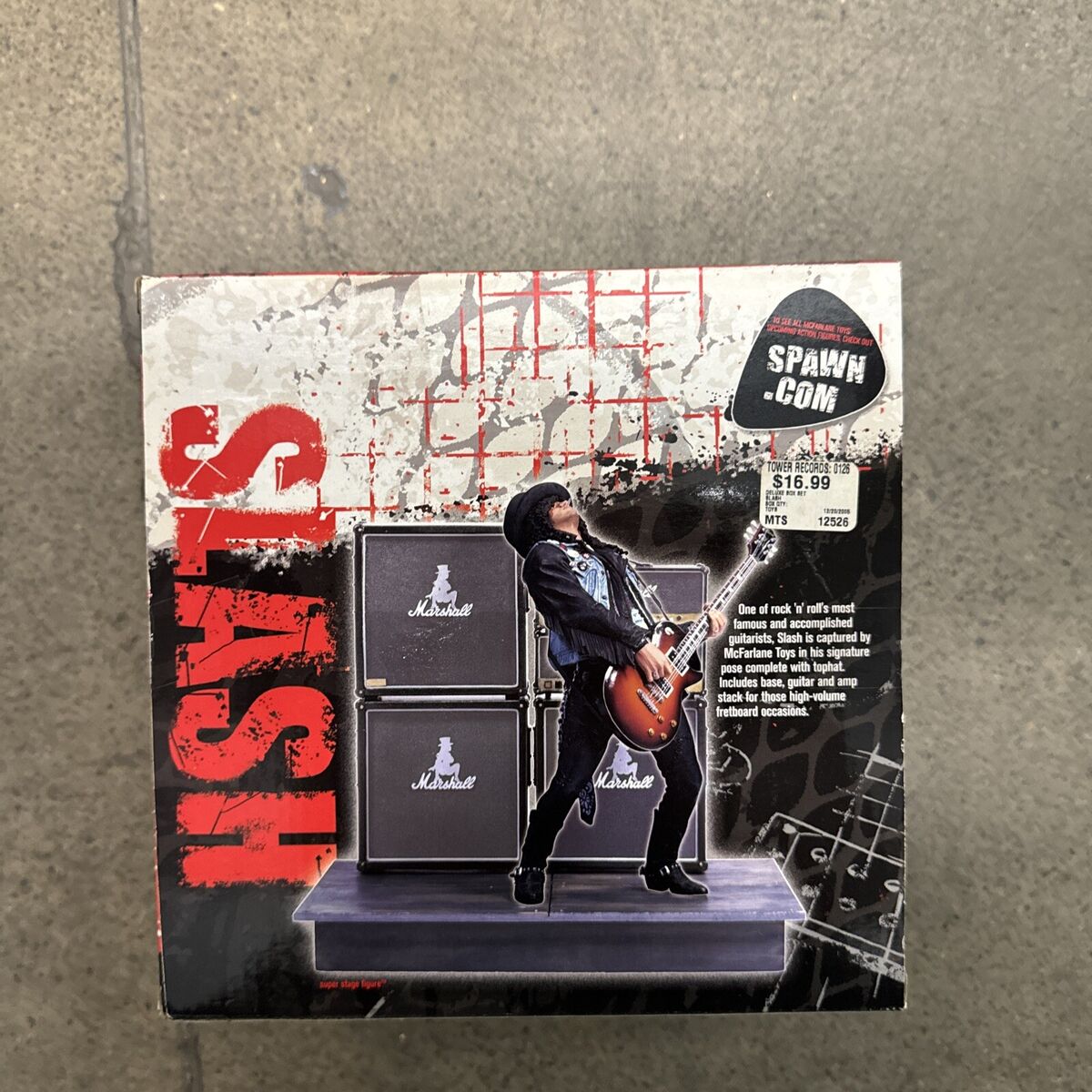 McFarlane Toys Guns N Roses “Slash” Deluxe Box Set New FREE McFarlane Toys Guns N Roses “Slash” Deluxe Box Set New FREE