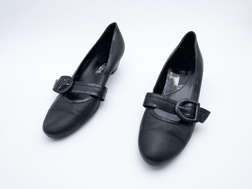 Escarpins HÖGL Noirs En Cuir Peint – Talons Hauts – Taille 39 – Occasion En Bon état