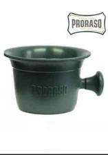 PRORASO Green Professional Large Mug Heavy Duty Barber Shaving Cream Bowl Italy